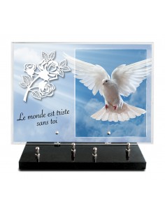 PLAQUE IMPRIMEE 25X35 +...