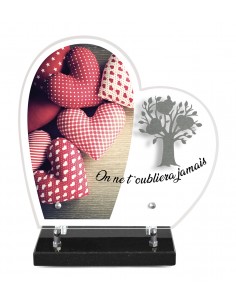 PLAQUE ALTU IMPRIMEE COEUR...