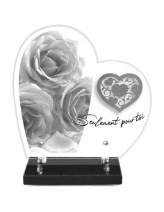 PLAQUE ALTU IMPRIMEE COEUR...