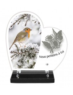 PLAQUE ALTU IMPRIMEE COEUR...