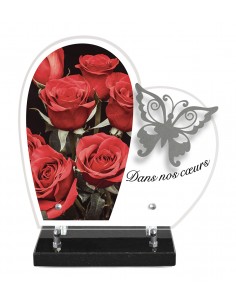 PLAQUE ALTU IMPRIMEE COEUR...