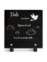 PLAQUE GRANIT 20X20 TEXTE