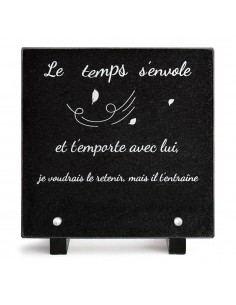 PLAQUE GRANIT 20X20 TEXTE