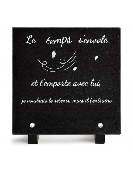 PLAQUE GRANIT 20X20 TEXTE