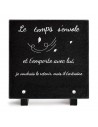PLAQUE GRANIT 20X20 TEXTE
