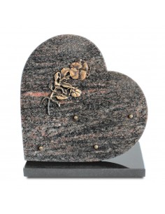 PLAQUE GRANIT COEUR 30X30CM
