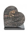 PLAQUE GRANIT COEUR 30X30CM