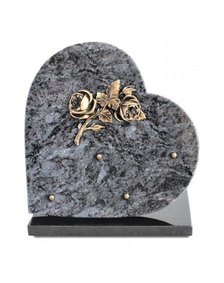 PLAQUE GRANIT COEUR 30X30CM