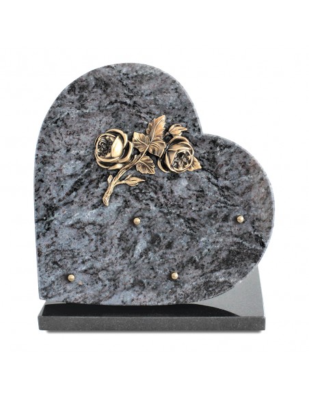 PLAQUE GRANIT COEUR 30X30CM