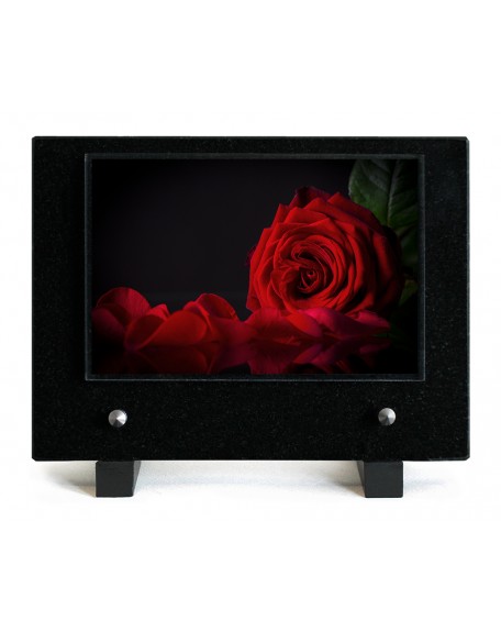 PLAQUE IMPRIMEE 15X21 FLEURS