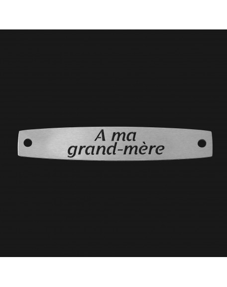 SACHET 5 INTERS INOX "A MA GRAND-MÈRE"