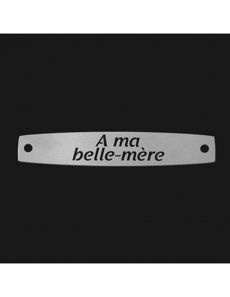 SACHET 5 INTERS INOX "A MA BELLE-MÈRE"