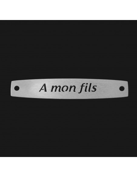 SACHET 5 INTERS INOX "A MON FILS"