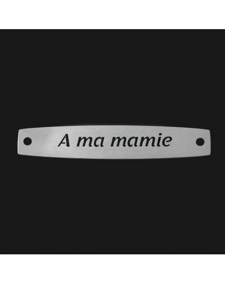 SACHET 5 INTERS INOX "A MA MAMIE"