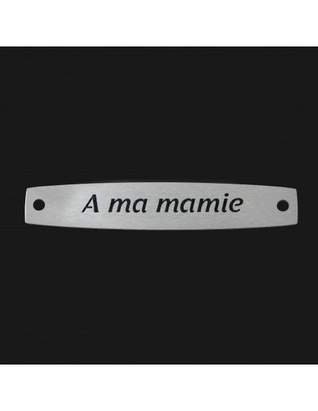 SACHET 5 INTERS INOX "A MA MAMIE"