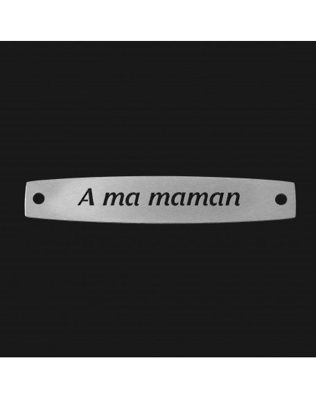 SACHET 5 INTERS INOX "A MA MAMAN"