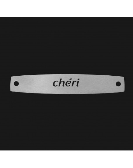 SACHET 5 INTERS INOX "CHERI"