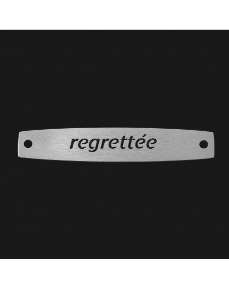 SACHET 5 INTERS INOX "REGRETTEE"