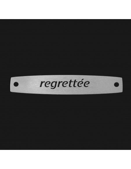 SACHET 5 INTERS INOX "REGRETTEE"