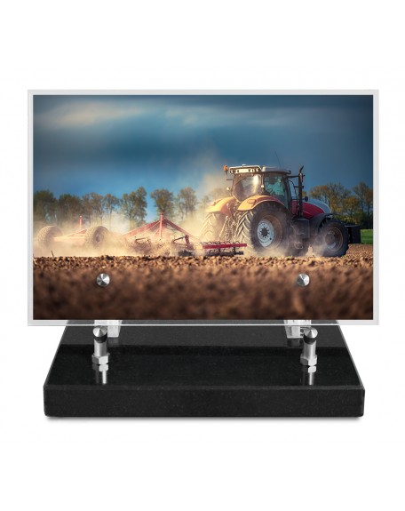 PLAQUE IMPRIMEE 15X22,5 AGRICULTURE