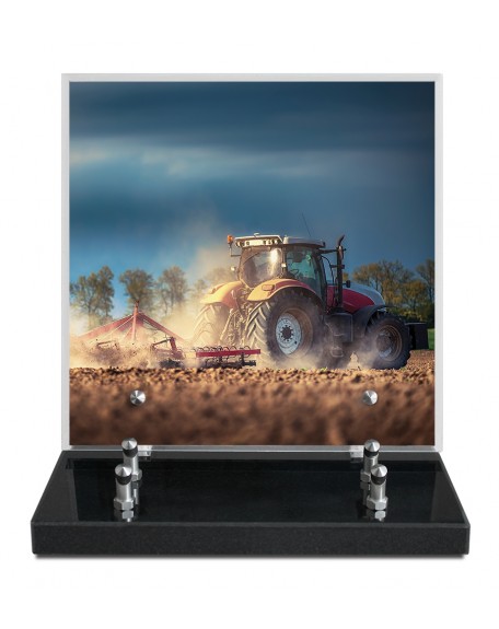 PLAQUE IMPRIMEE 21X21 AGRICULTURE