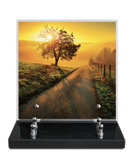 PLAQUE IMPRIMEE 21X21 PAYSAGE/NATURE