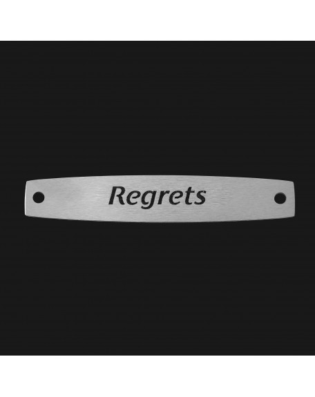 SACHET 5 INTERS INOX "REGRETS"