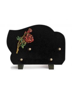 PLAQUE GRANIT BRONZE COULEUR 17X25CM