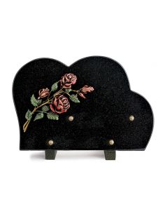 PLAQUE GRANIT BRONZE COULEUR 20X30CM