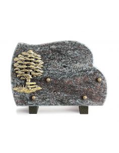 PLAQUE GRANIT 17X25CM CAMPAGNE