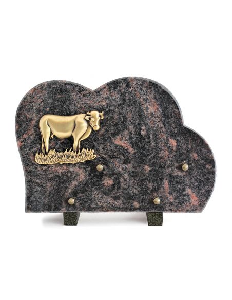 PLAQUE GRANIT 20X30CM ANIMAUX