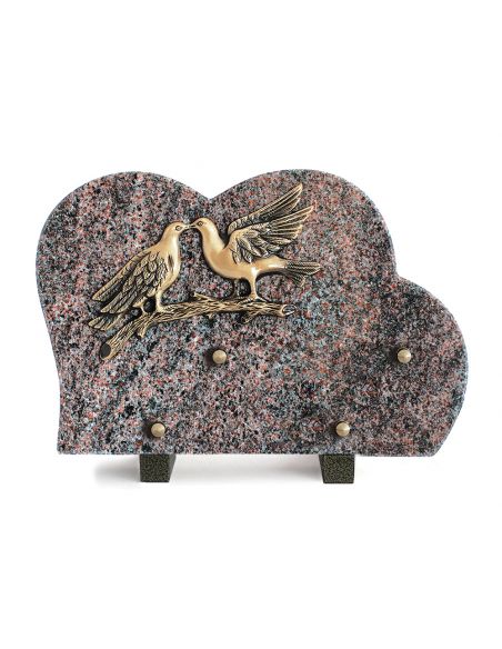 PLAQUE GRANIT 20X30CM ANIMAUX