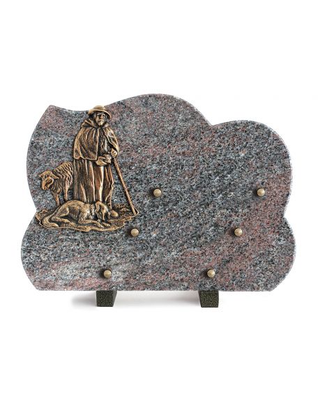 PLAQUE GRANIT 25X35CM CAMPAGNE