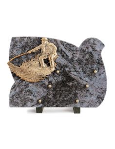 PLAQUE GRANIT 25X35CM CHASSE/PECHE