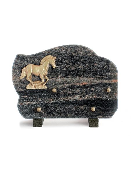PLAQUE GRANIT 17X25CM ANIMAUX