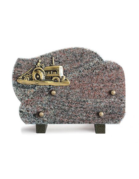PLAQUE GRANIT 17X25CM CAMPAGNE