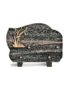 PLAQUE GRANIT 17X25CM CAMPAGNE