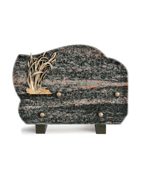 PLAQUE GRANIT 17X25CM CAMPAGNE