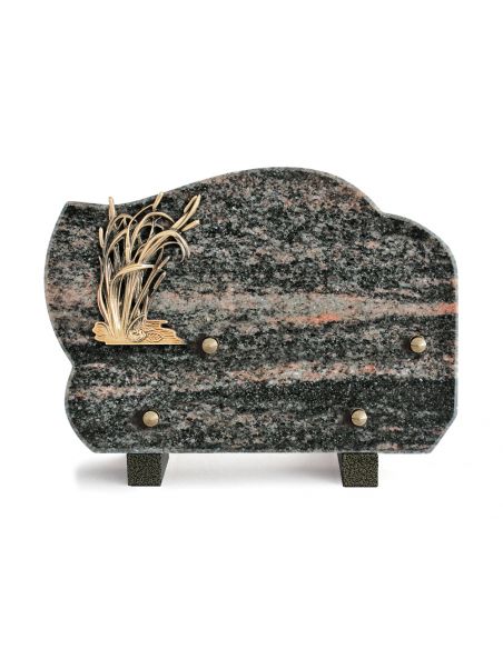 PLAQUE GRANIT 17X25CM CAMPAGNE