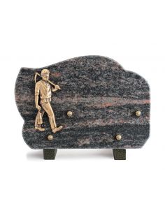 PLAQUE GRANIT 17X25CM LOISIRS/METIERS