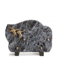 PLAQUE GRANIT 17X25CM CHASSE/PECHE