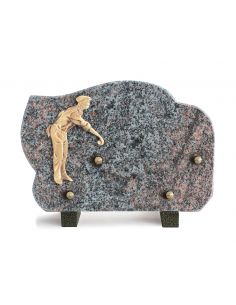 PLAQUE GRANIT 17X25CM SPORTS