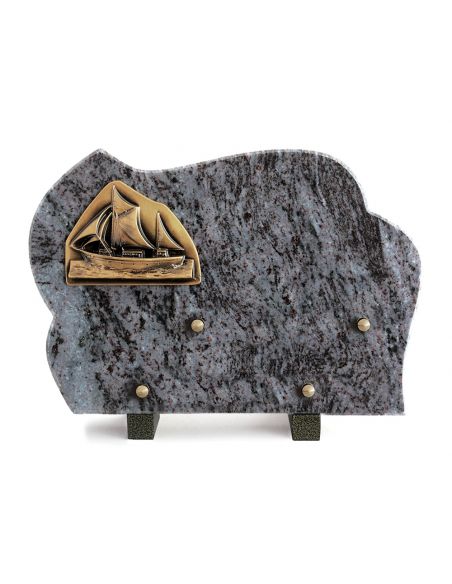 PLAQUE GRANIT 20X30CM MER