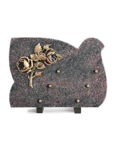 PLAQUE GRANIT NUAGE 25X35CM