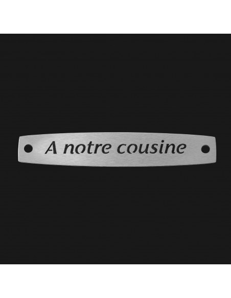 SACHET 5 INTERS INOX "A NOTRE COUSINE"