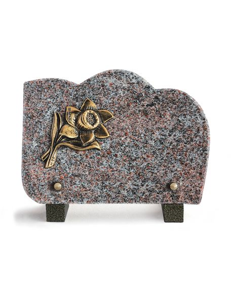 PLAQUE GRANIT VAGUE 15X21CM LOT DE 4