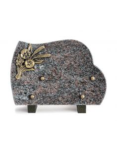 PLAQUE GRANIT NUAGE 17X25CM LOT DE 4 2