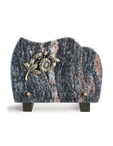 PLAQUE GRANIT 15X21CM LOT DE 4