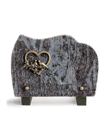 PLAQUE GRANIT 15X21CM LOT DE 4