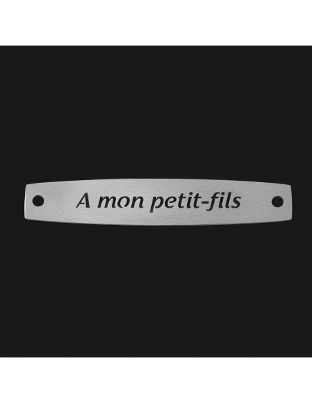 SACHET 5 INTERS INOX "A MON PETIT-FILS"
